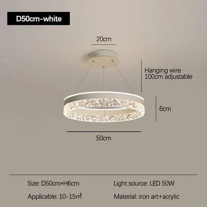Sophie Minimalistischer Ring LED Deckenleuchter