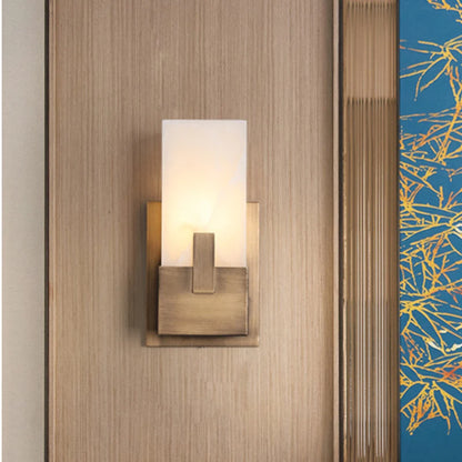 Madeleine Marmor Wandleuchte Minimalistische Nachttischlampe