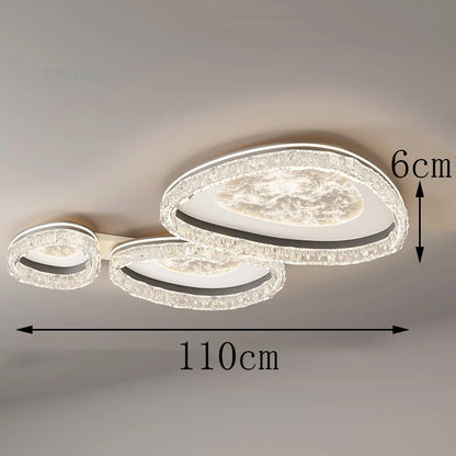 Nordic LED Deckenleuchte – Modern minimalistische Aufbauleuchte für Wohnzimmer & Schlafzimmer