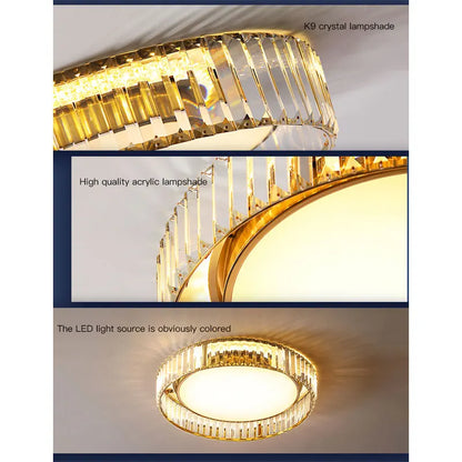 Louise Crystal Glamour Ceiling Chandelier