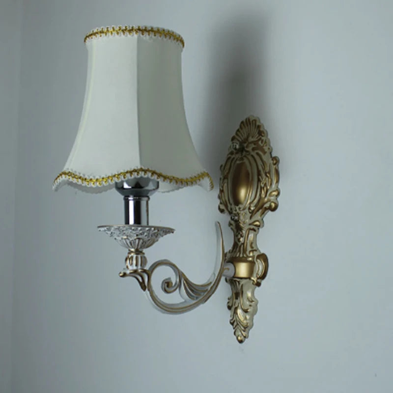 Margaux European Vintage Iron Candlestick Wall Lamp