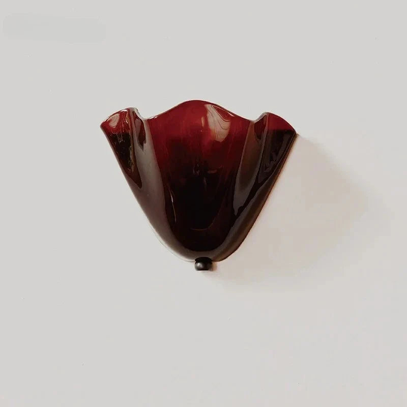 Élodie Petaline Glas-LED-Wandleuchte