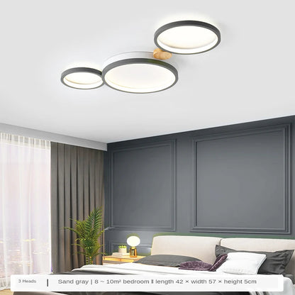 Moderne LED Deckenleuchte – Minimalistische Deckenlampe für Wohnzimmer, Schlafzimmer & Essbereich