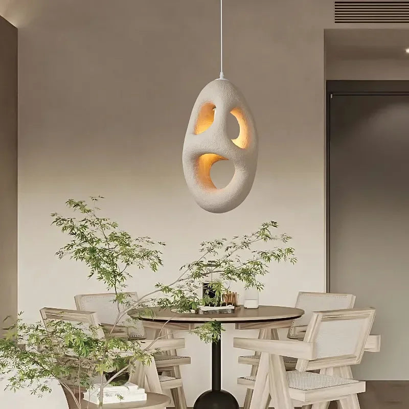 Élise Nordic Wabi Sabi Pendelleuchte Minimalistische Hängelampe