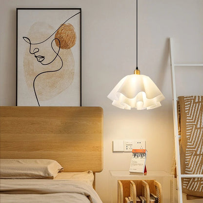 Sofia Nordic LED-Deckenleuchte aus weißem Milchglas