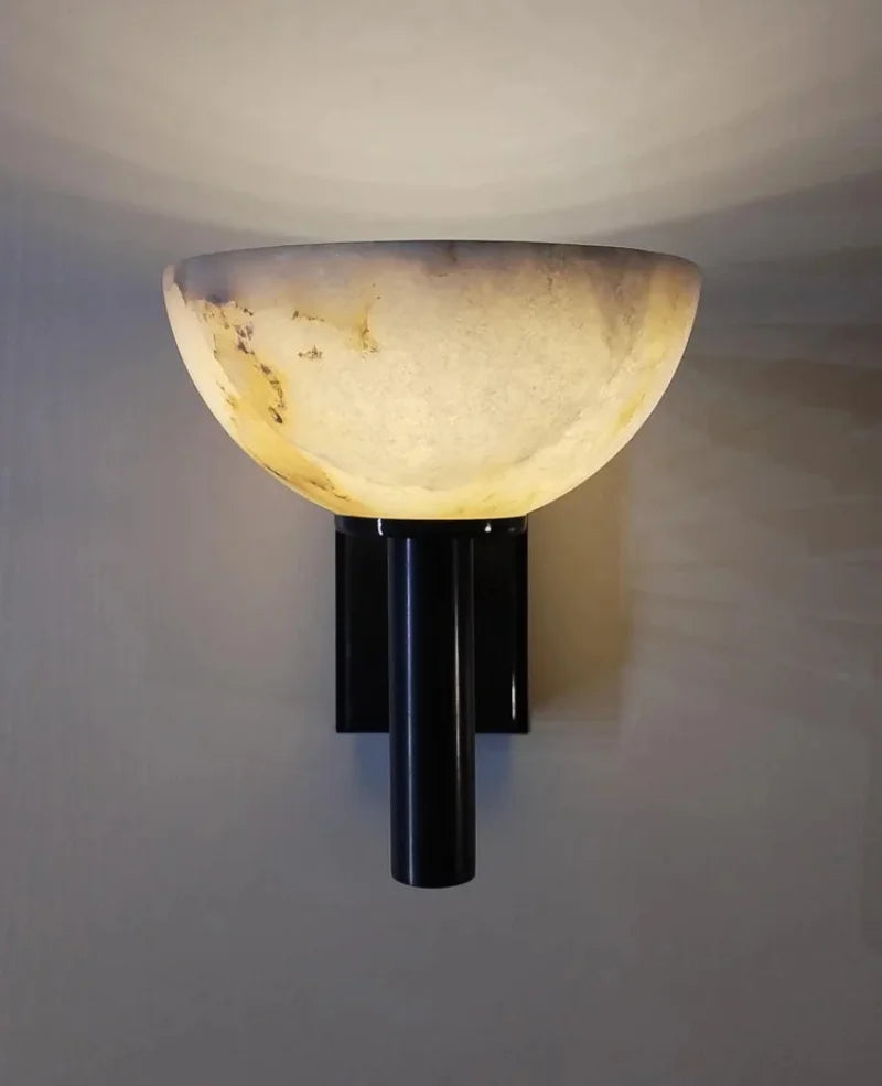 Camille Solace Glow Marble LED Wall Light