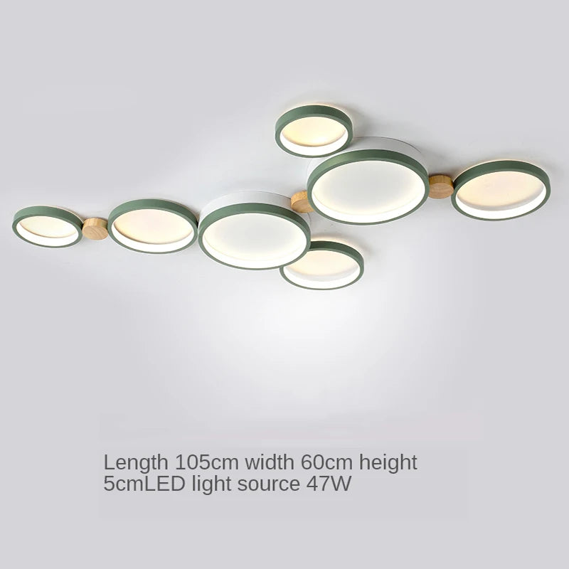 Moderne LED Deckenleuchte – Minimalistische Deckenlampe für Wohnzimmer, Schlafzimmer & Essbereich