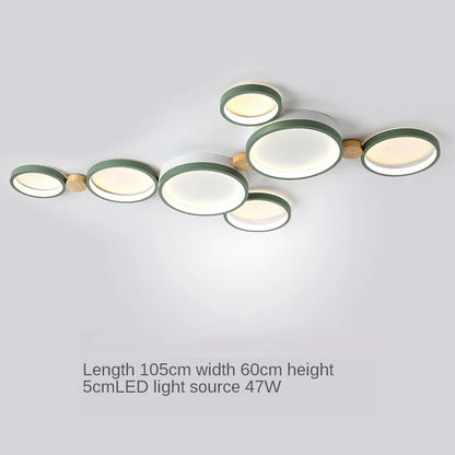 Moderne LED Deckenleuchte – Minimalistische Deckenlampe für Wohnzimmer, Schlafzimmer & Essbereich