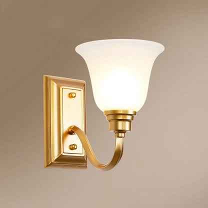 Sophie Landhaus Glas Wandlampe E27 Einflammige Flurlampe