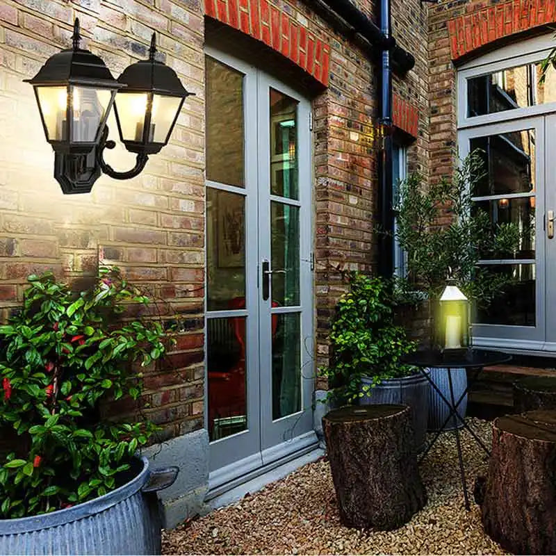 Camille Outdoor Dual Head Wandleuchte Moderne Korridorlampe