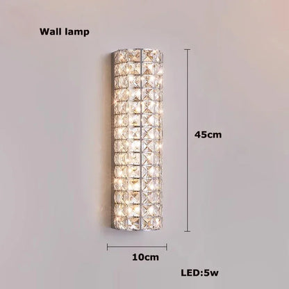 Élodie Moderne Luxus K9 Kristall LED Deckenlampe für Wohn-, Esszimmer, Schlafzimmer, Zuhause, Innenbeleuchtung