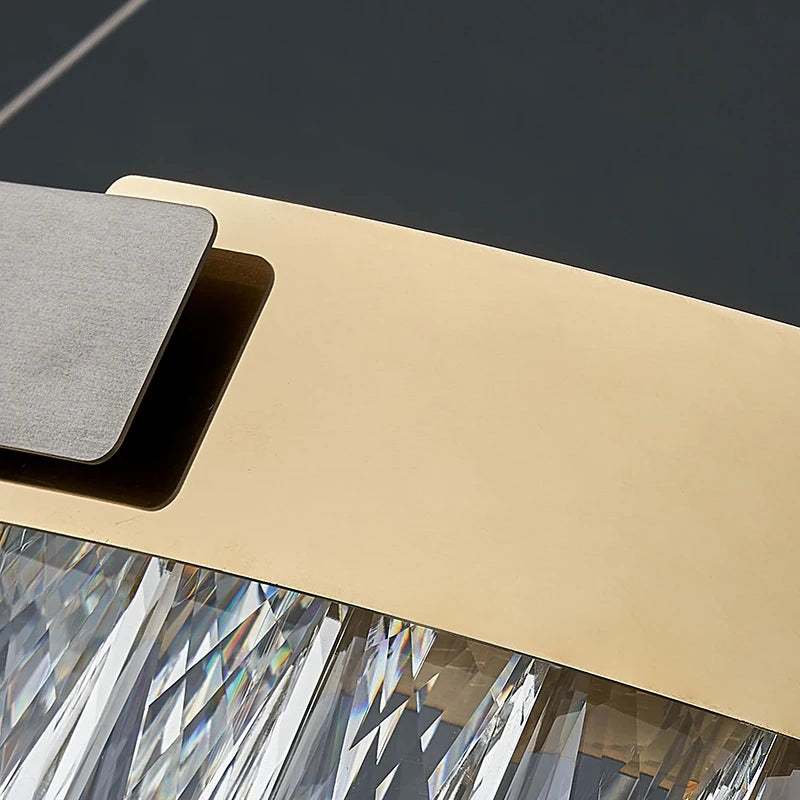 Camille Moderne Kristall-LED-Kronleuchter Luxus Wohn- Esszimmer Schlafzimmer Pendelleuchte