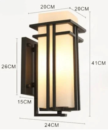 Yvette Outdoor Wasserdichte Wandleuchte Modernes Up Down Licht