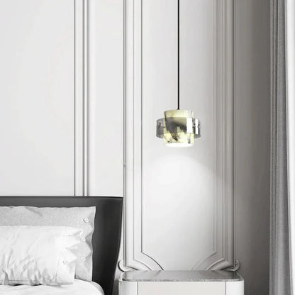 Selene Marmor Halo Pendelleuchte