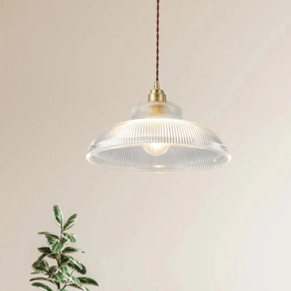 Seraphina Linden Glow Gerippte Pendelleuchte