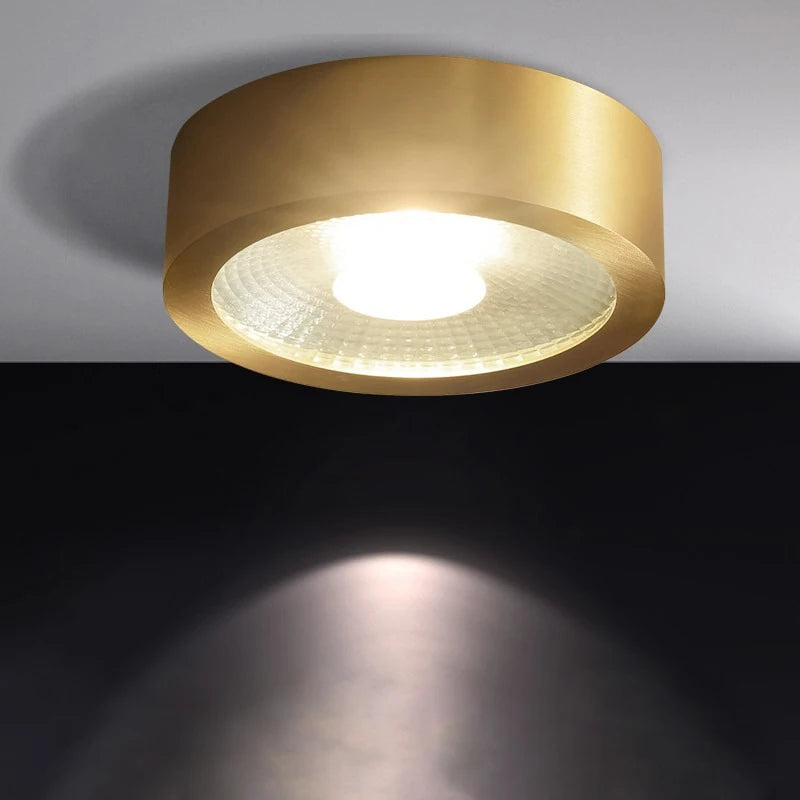 Lucienne Nordic Kupfer-LED-Deckenstrahler