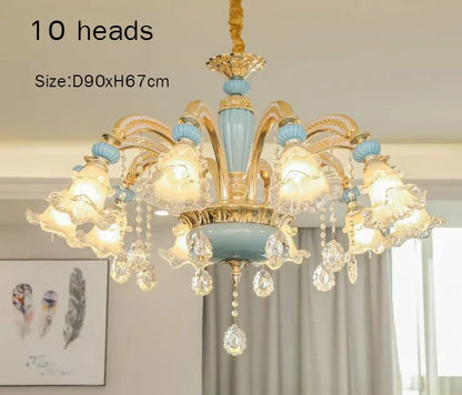 Modern Nordic Crystal Dining Chandelier