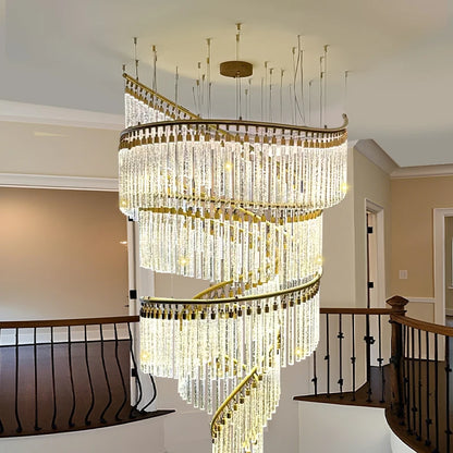 Luxuriöser Hallen-Pendelleuchter für Villa und Hotellobby
