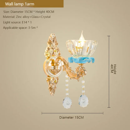 French Crystal Chandelier Light for Villa Living and Dining Room