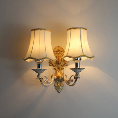 Margaux European Vintage Iron Candlestick Wall Lamp