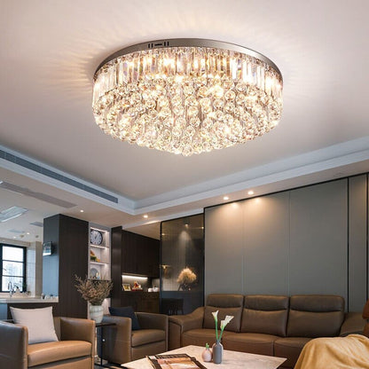Clara Raindrop Crystal Ceiling Light
