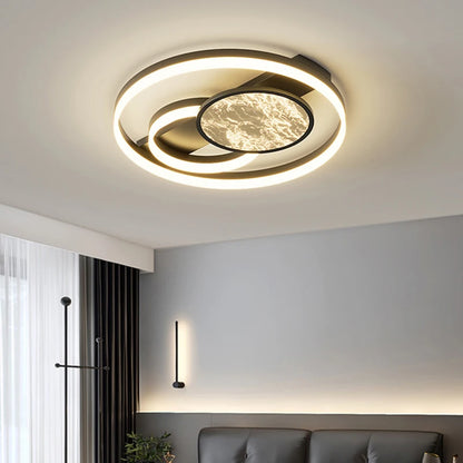Nordic LED-Deckenleuchte – Minimalistische dimmbare Deckenleuchte für Wohn- und Schlafzimmer