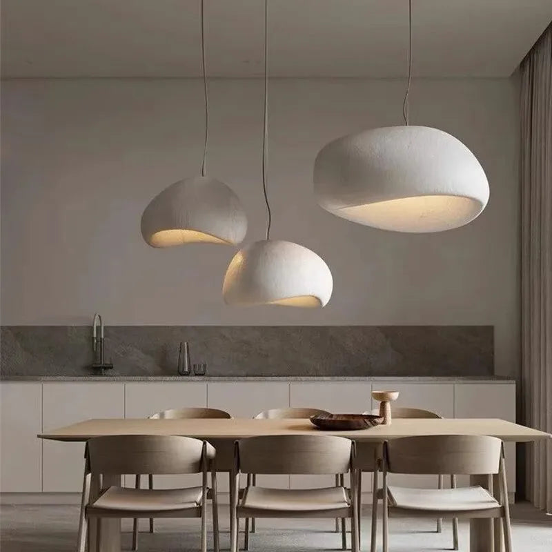 Élise Nordic Wabi Sabi LED Pendant Ceiling Chandelier Light