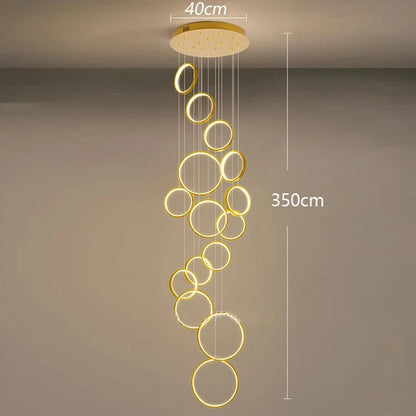 Camille Modern Multi-Head LED Pendant Chandelier Light