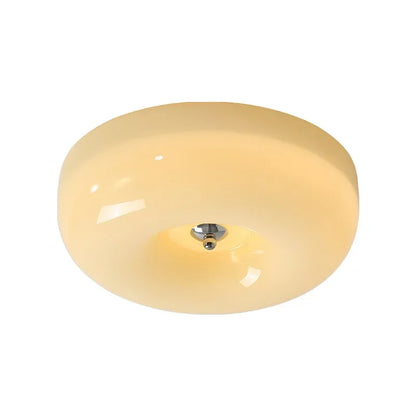 Deckenlampe Camille Französisch Beige Glas Downlight Flur Schlafzimmer