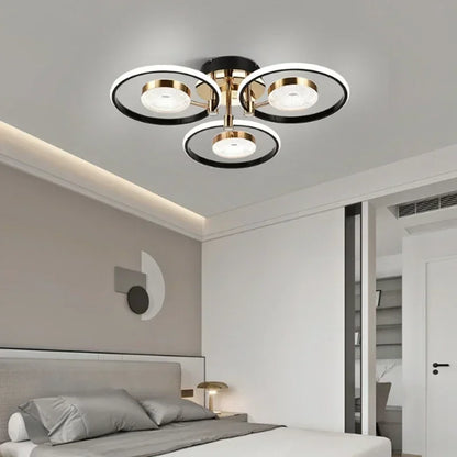 Moderne geschichtete LED-Deckenleuchte – Minimalistische Deckenleuchte für Wohn- und Esszimmer