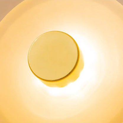 Élise Halo LED-Wandleuchte mit Glasschirm
