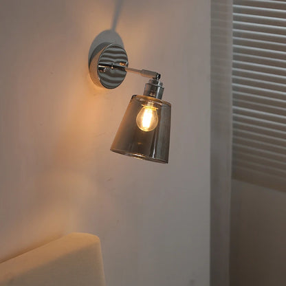 Camille Moderne Glas Eisen LED Wandleuchte Drehbares Design