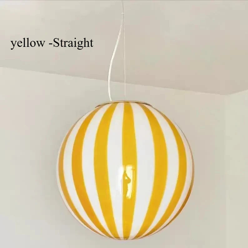 Élise Modern Lollipop Glaskugel LED-Pendelleuchte Kinderzimmerleuchte