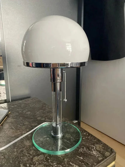 Amélie Bauhaus Glow Glass LED Table Lamp
