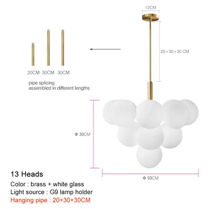 Margot Geometric Iron LED-Pendelleuchte