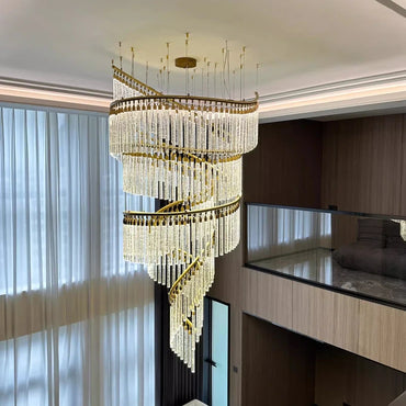 Luxuriöser Hallen-Pendelleuchter für Villa und Hotellobby