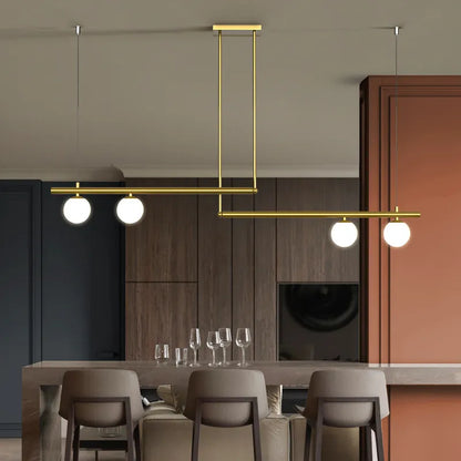 Manon Minimalist Linear Chandelier