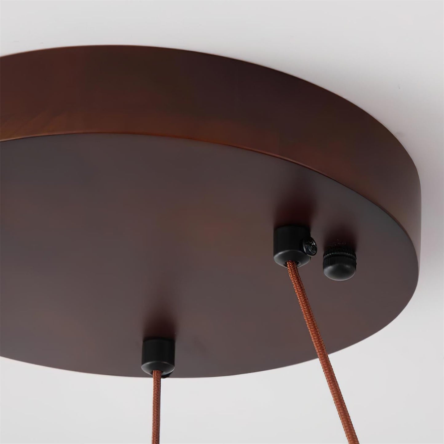 Laurent Ring Kronleuchter, Travertinstein mit integrierter LED
