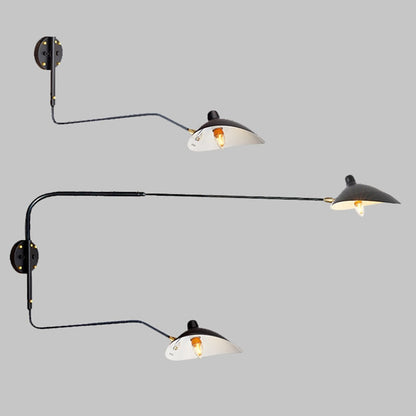 Camille Serge Duckbill Schwenkarm-Wandleuchte