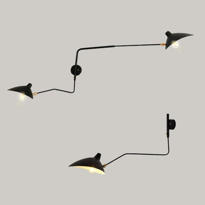 Camille Serge Duckbill Schwenkarm-Wandleuchte
