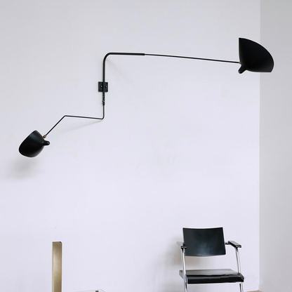 Camille Serge Duckbill Schwenkarm-Wandleuchte