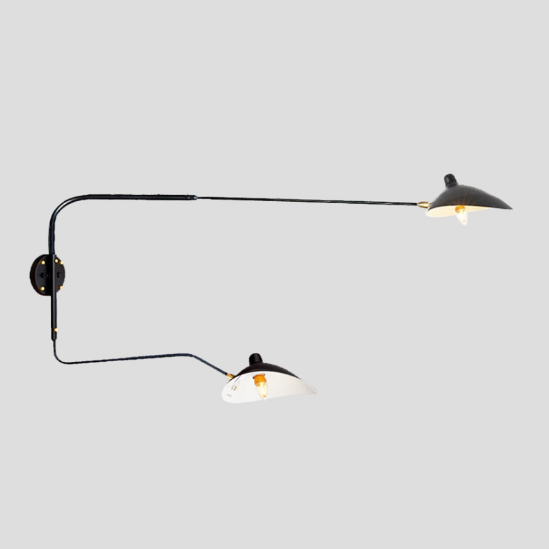 Camille Serge Duckbill Schwenkarm-Wandleuchte
