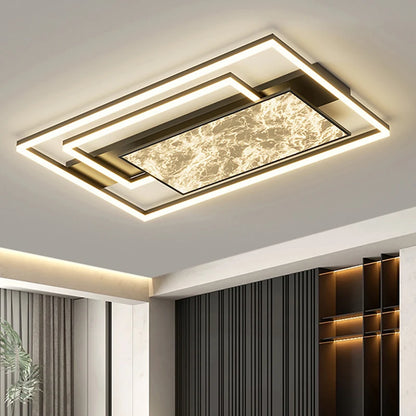 Nordic LED-Deckenleuchte – Minimalistische dimmbare Deckenleuchte für Wohn- und Schlafzimmer