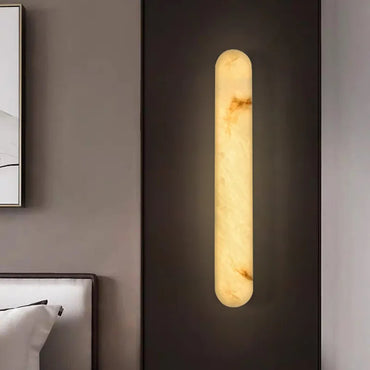 Émilie Marble Linear Wall Lamp Minimalist LED Sconce Light