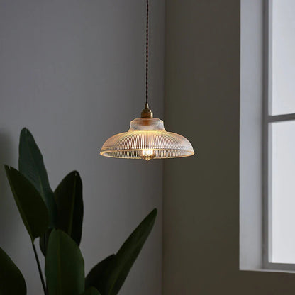 Seraphina Linden Glow Gerippte Pendelleuchte