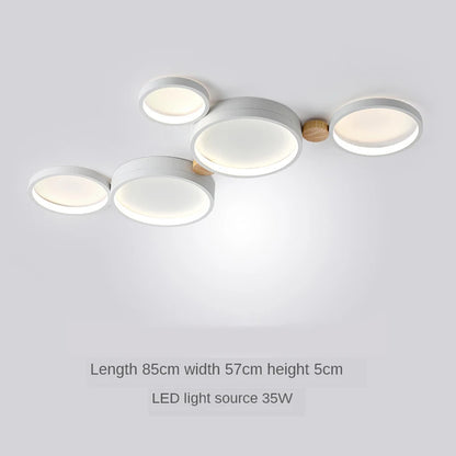 Moderne LED Deckenleuchte – Minimalistische Deckenlampe für Wohnzimmer, Schlafzimmer & Essbereich