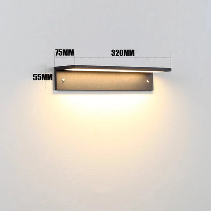 Amélia Outdoor Wasserdichte Wandleuchte Moderne LED-Beleuchtung