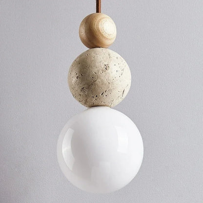 Béatrice Wabi-Sabi Stein-Pendelleuchte