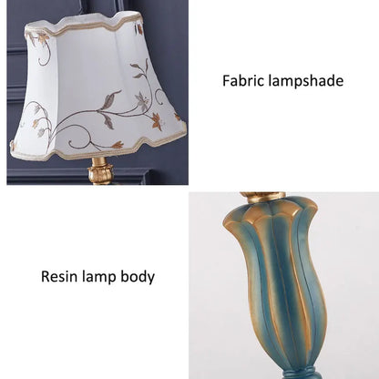 Modern Nordic Fabric Table Lamp for Bedroom & Study