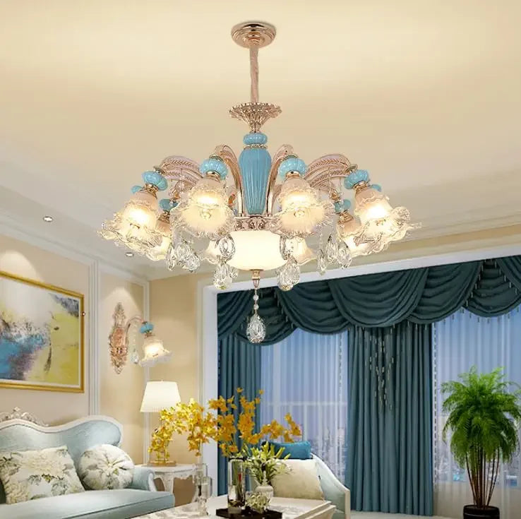 Modern Nordic Crystal Dining Chandelier